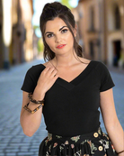 Black Hell Bunny Top