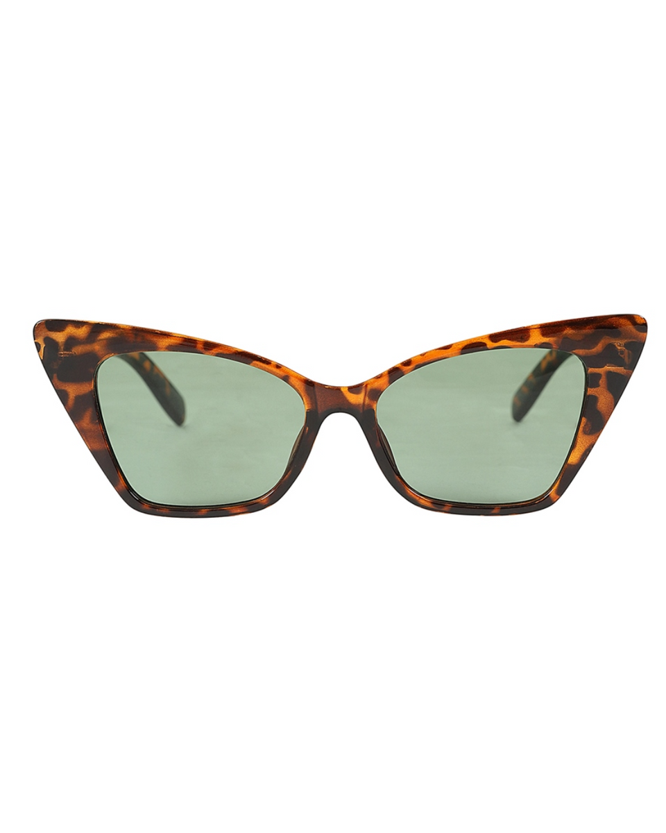 Buy Mazel 50s Vintage Cat Eye Tortoiseshell Sunglasses Curvique Vintage 4992