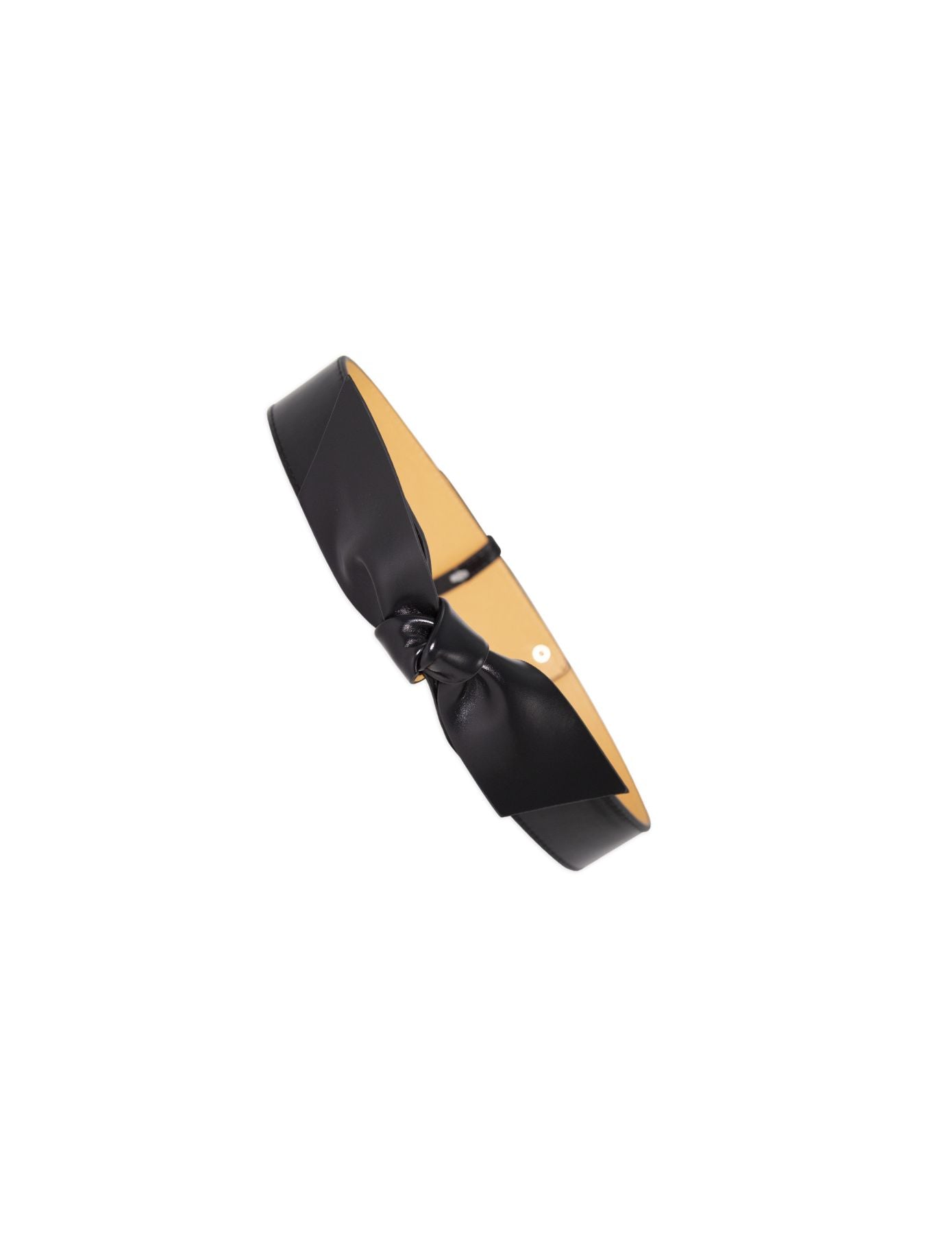 Helene Black Retro Bow Belt - Curvique Vintage