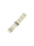 Ivory Vintage Stretch Belt - Curvique Vintage