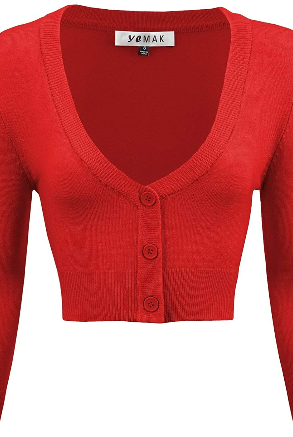 MAK tomato coloured cardigan
