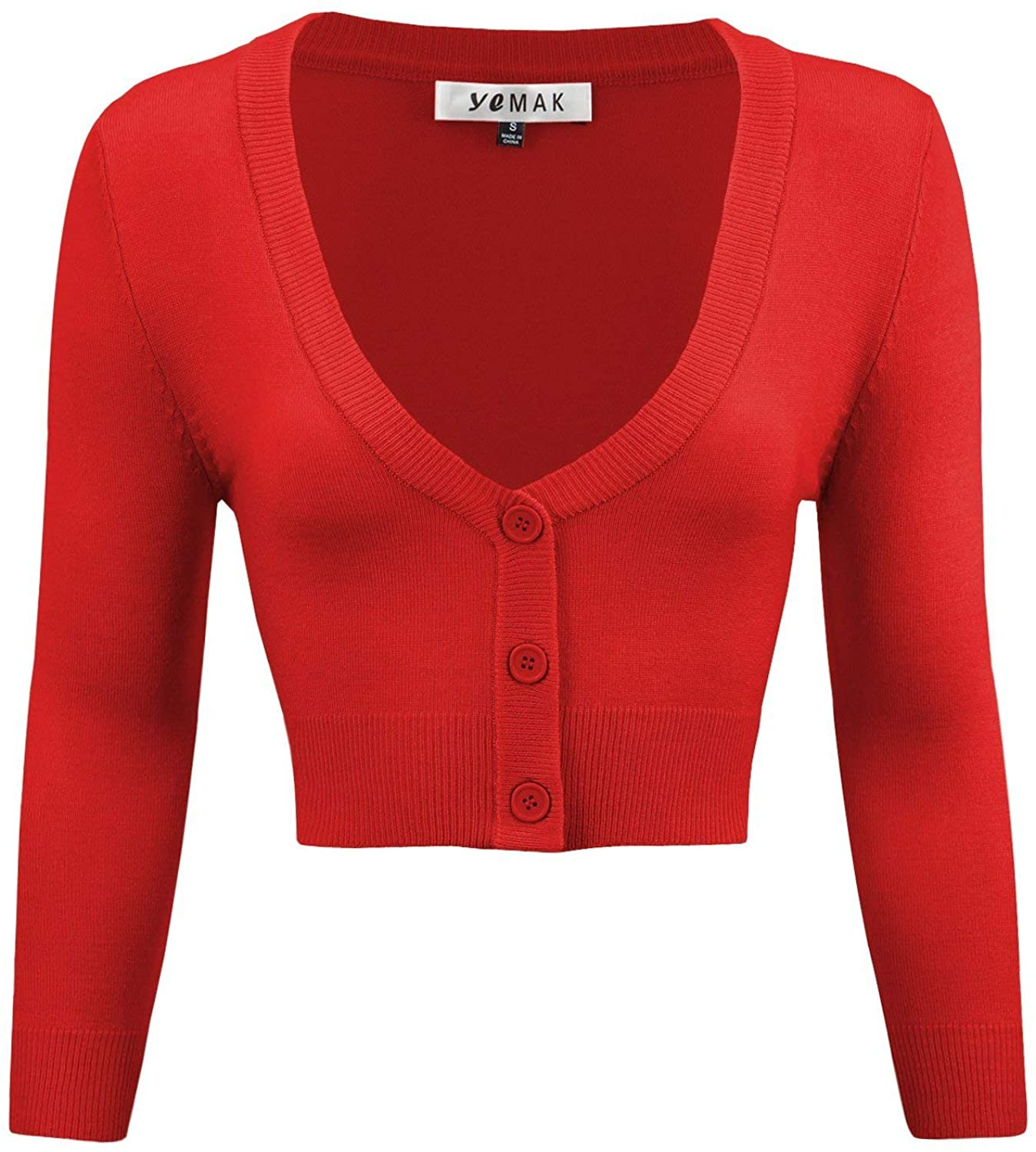 MAK tomato coloured cardigan