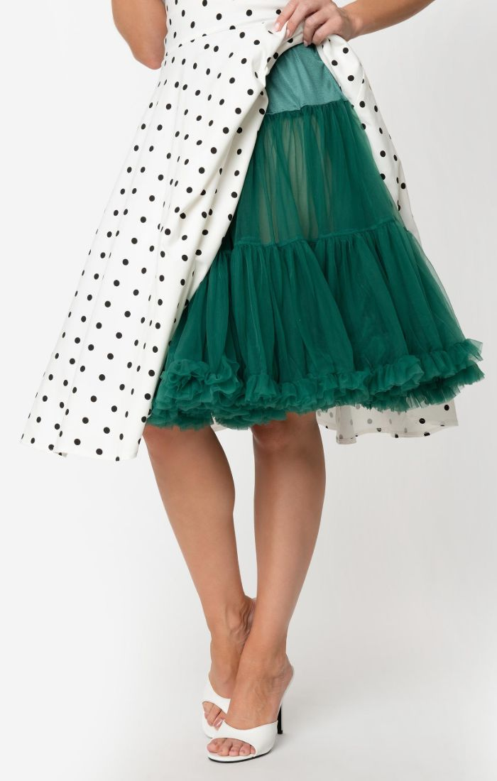 Unique Vintage Pink Rainbow Petticoat