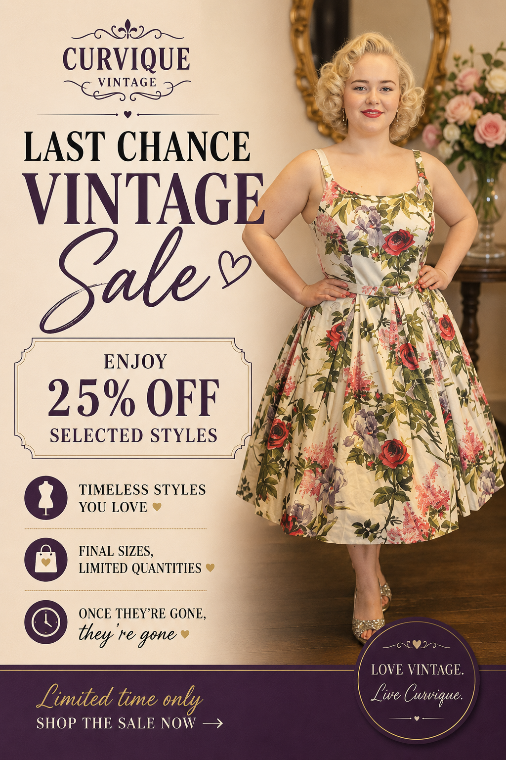 LAST Chance Vintage Sale 💜