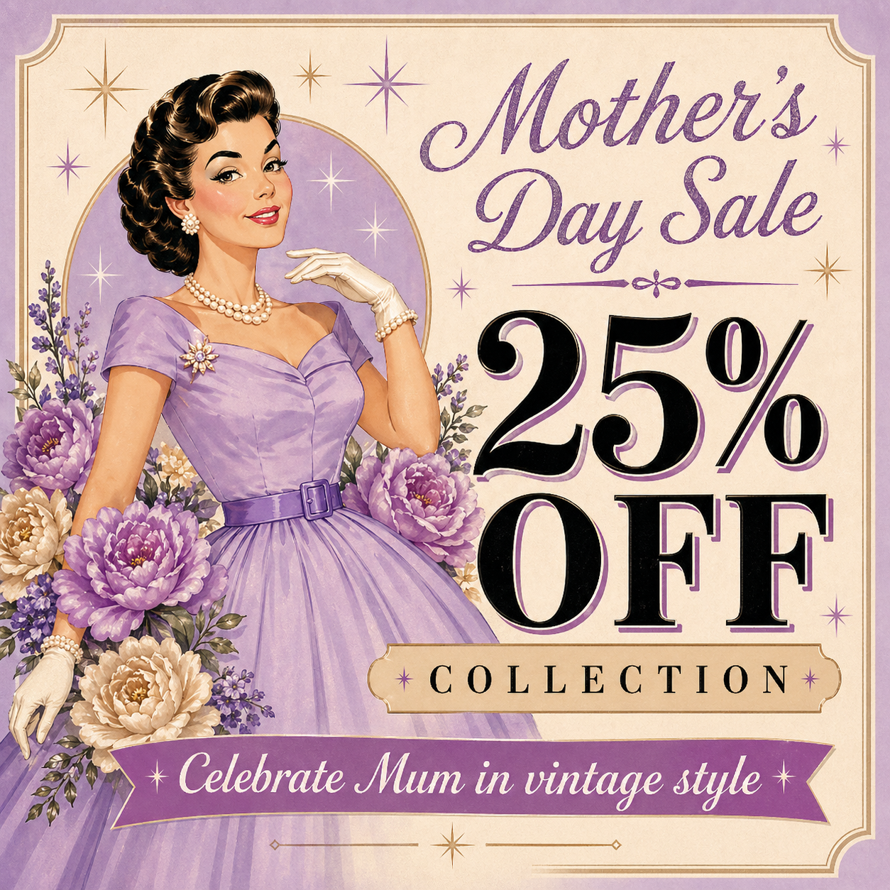 Mother's Day Sale 25% off Collection