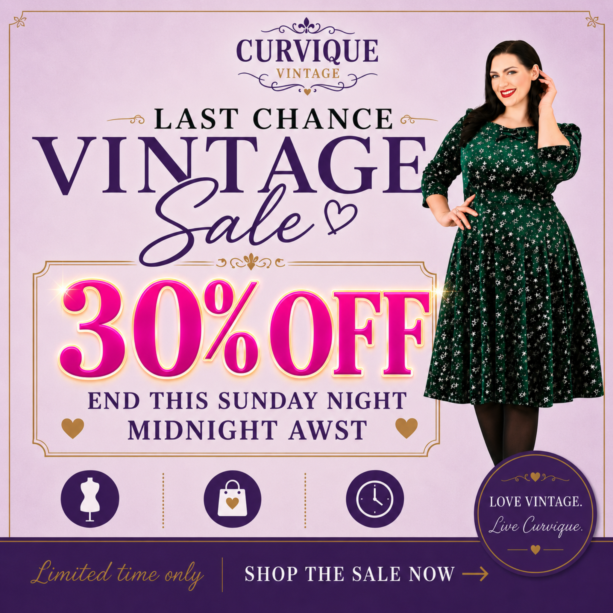 LAST Chance Vintage Sale 💜