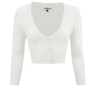 MAK white cardigan - Curvique Vintage