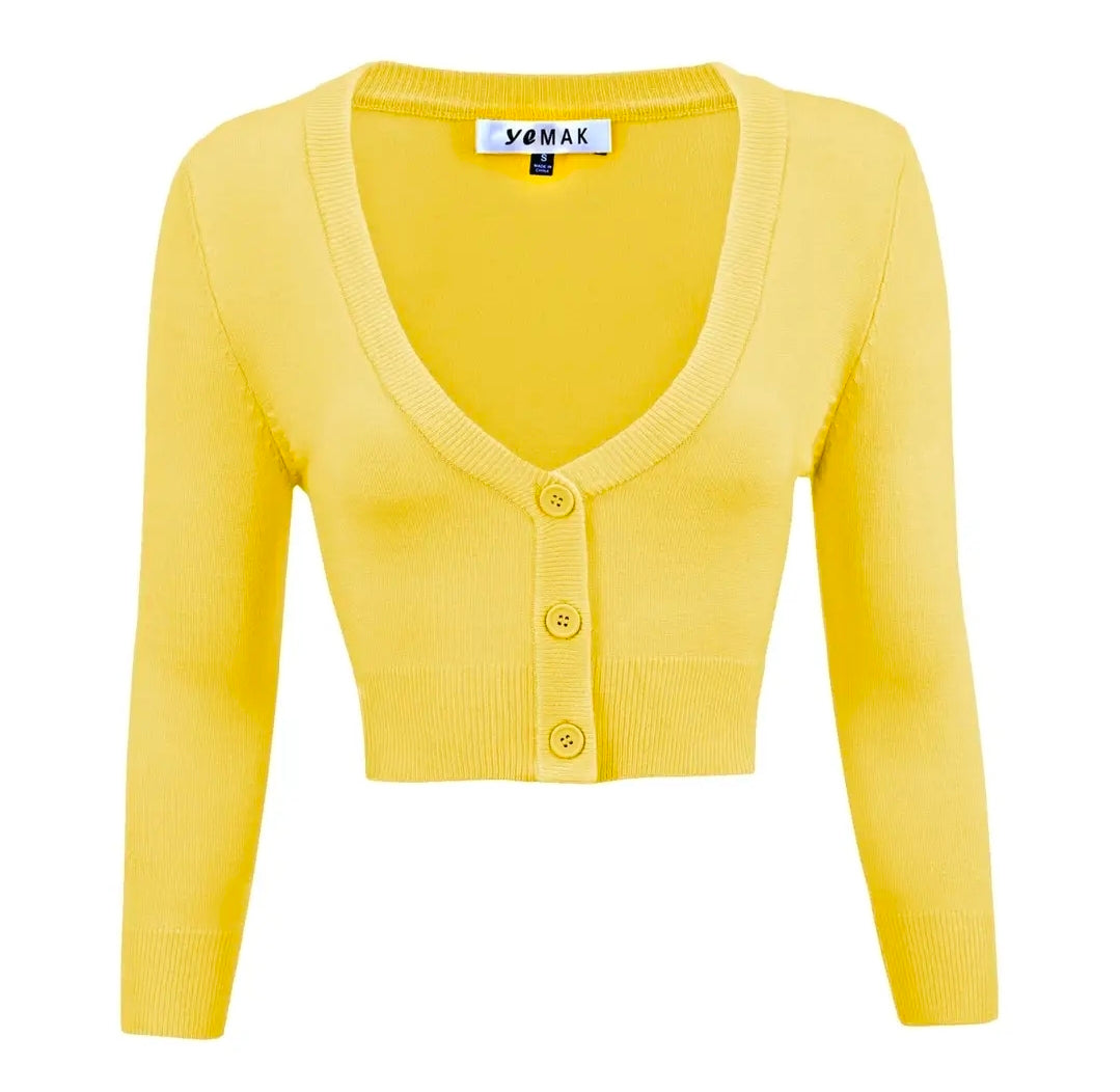 MAK Baby Yellow - Curvique Vintage