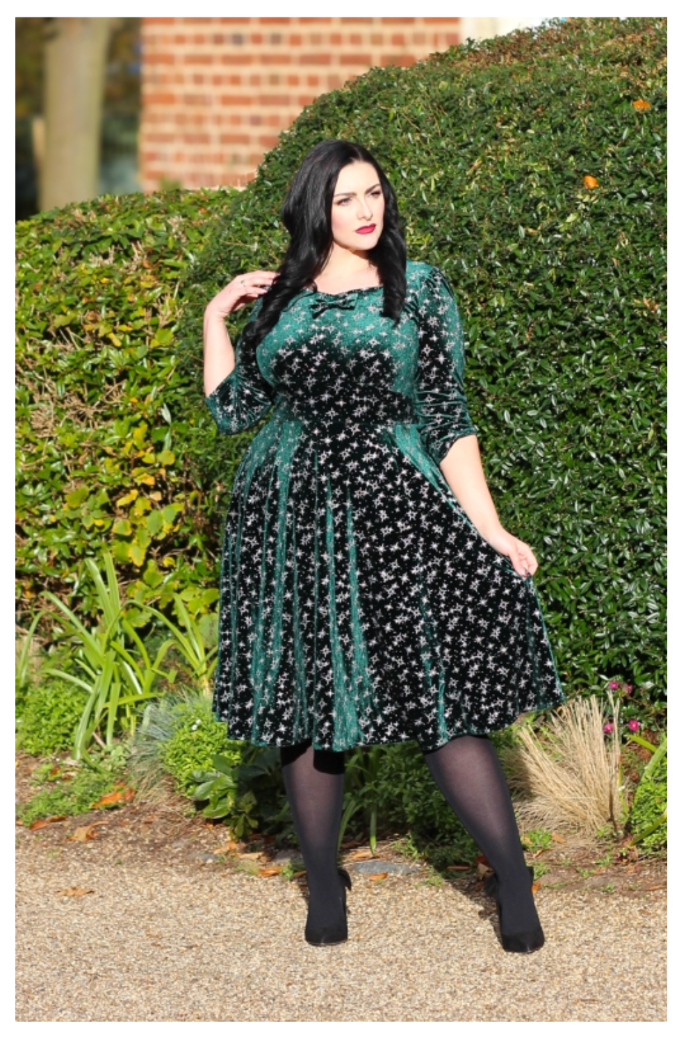 Emerald Green Plus Size Vintage Dresses Cheap Flowy Emerald Green