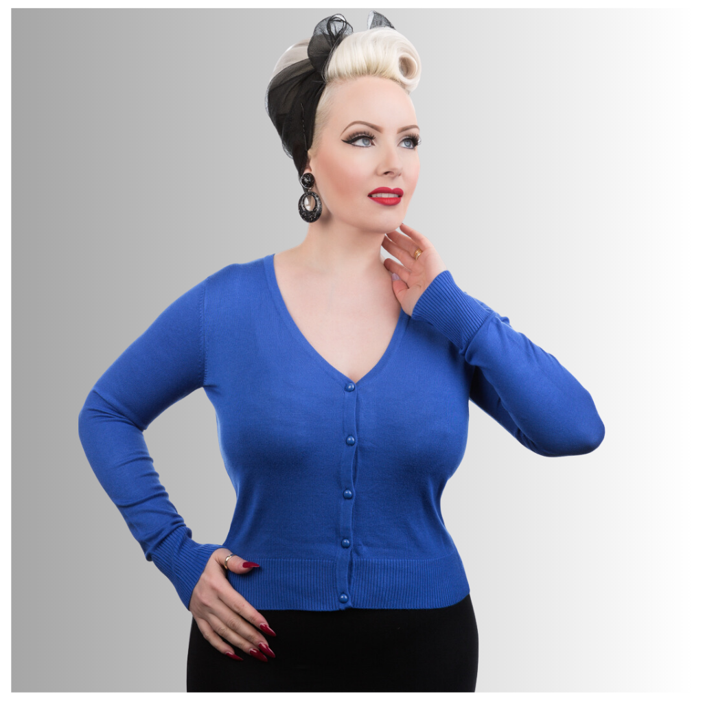 Midnight 2025 blue cardigan