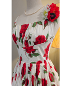 Norma Jean Sweet Valentine 50s Vintage Inspired Swing Dress - Curvique Vintage