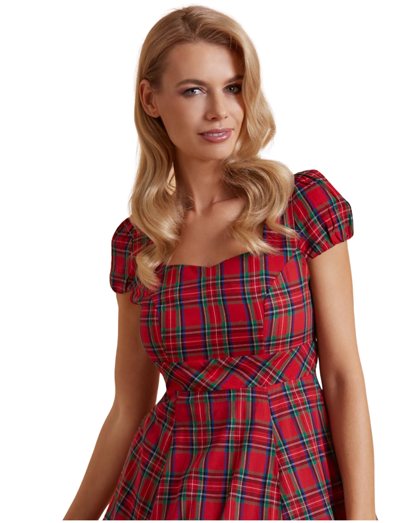 dolly & dotty red gingham dress
