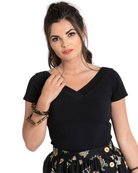 Black Hell Bunny Top