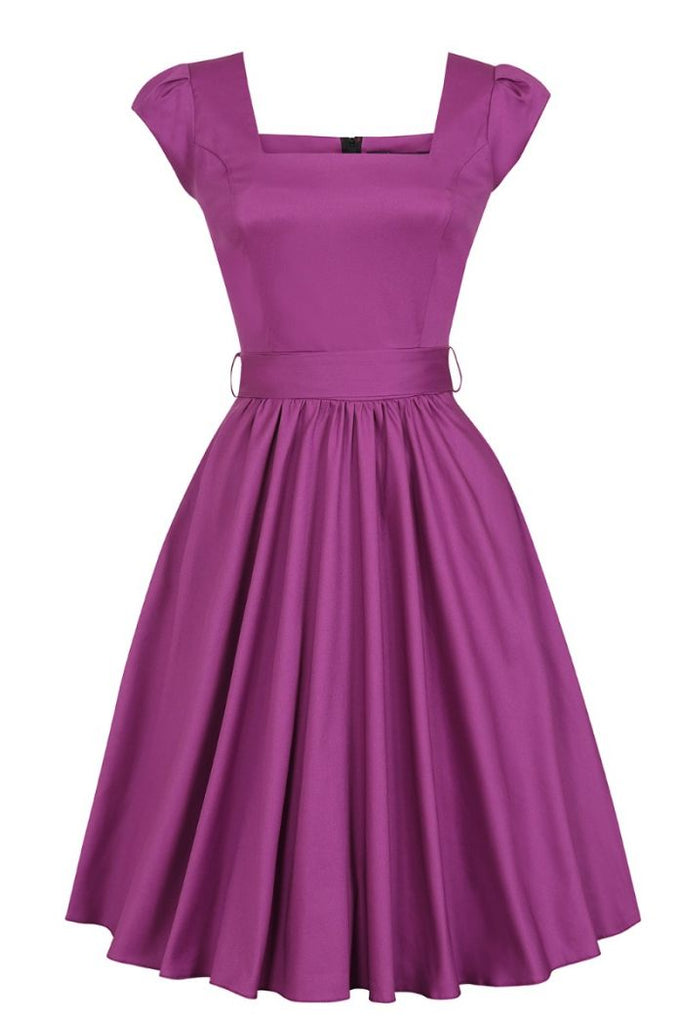 Lady v London purple 50 swing dress