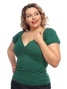 collectif green dolores top