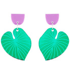 Lightweight Leaf Retro Style Earrings - Curvique Vintage
